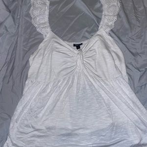 Torrid Tank Top with Ruffle Sleeves